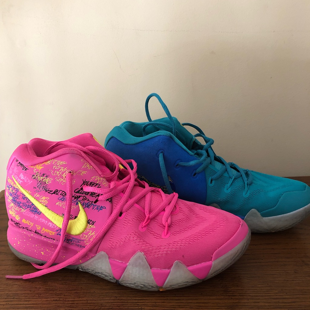 Nike Kyrie Confetti- Pink And Blue. Size 8.5 Mens.